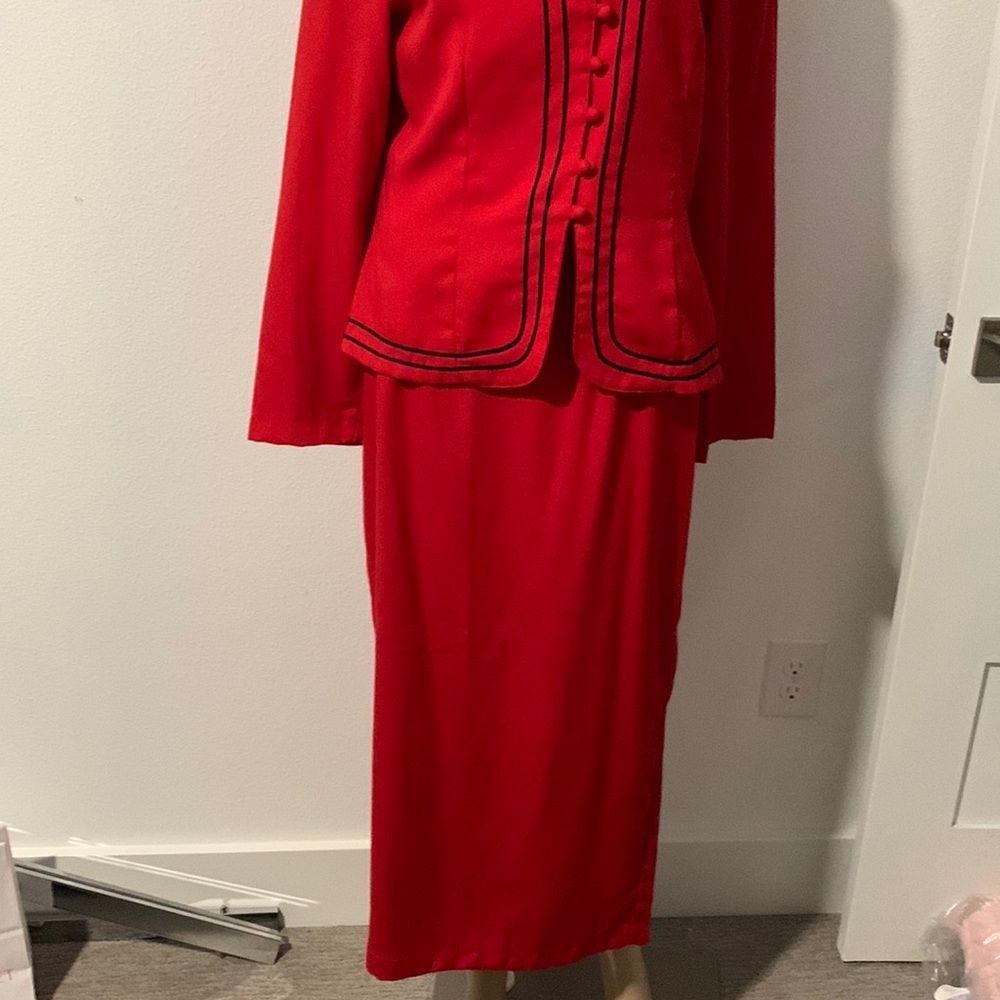 Vintage Granite Sexy Skirt & Jacket Suit